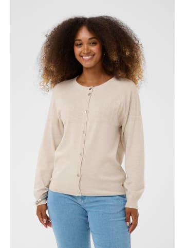 Cream Strickjacke CRDela Regular fit in Oat melange