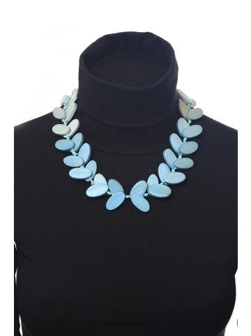 collezione alessandro Kurze Kette " Anke " in blau