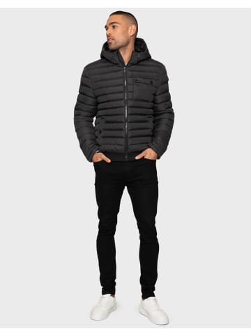 Threadbare Steppjacke Bescot in Black