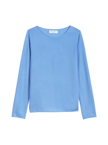 Marc O'Polo Strickpullover slim in cloudless blue