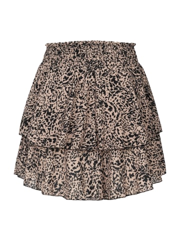 Cloud5ive Mini Skirt in beige/black