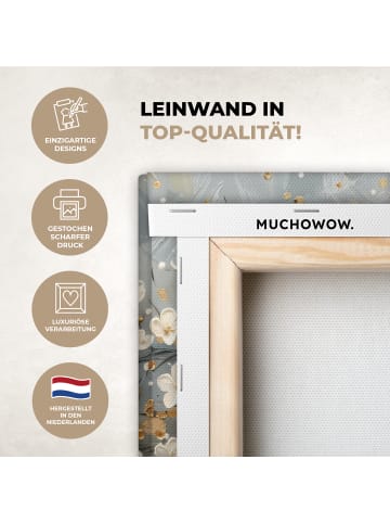 MuchoWow Leinwand bilder Weißer Baum (BxH)