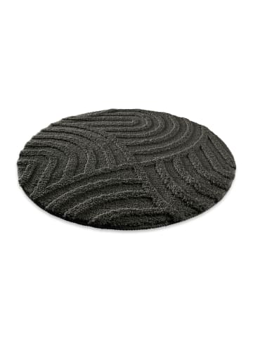 Wecon Home Badematte "Fiete" in Anthrazit Grau