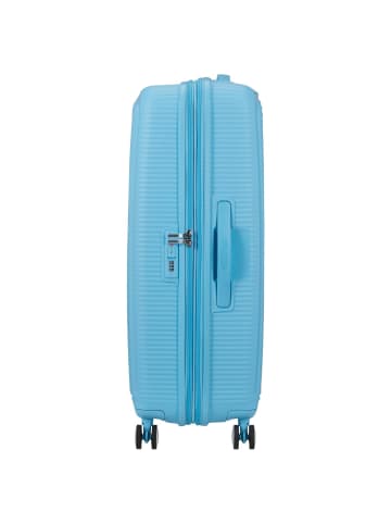 American Tourister Soundbox - 4-Rollen-Trolley 77 cm erw. (gelb) in blueberry fizz