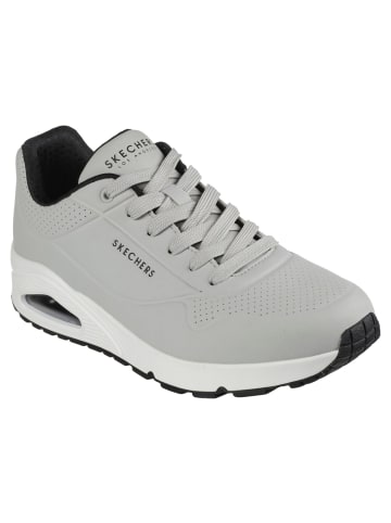 Skechers Sneaker "UNO STAND ON AIR" in Hellgrau / Schwarz
