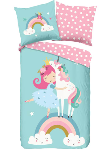 Good Morning Renforcé Wendebettwäsche in bunt