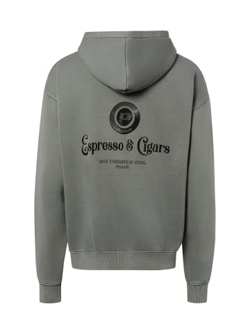 PEGADOR Kapuzenpullover Dragor in grau schwarz - 0001