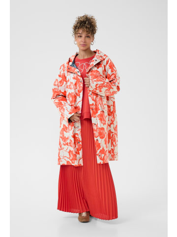 Cream Regn CROlif Loose fit in Paprika Oatmeal Flower