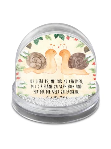 Mr. & Mrs. Panda wasserkugel Schnecken Liebe mit Spruch in Naturpapier
