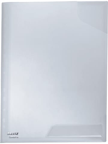 Leitz Sicht- und Prospekthüllen CombiFile Hardback A4 PP glasklar Packung m...