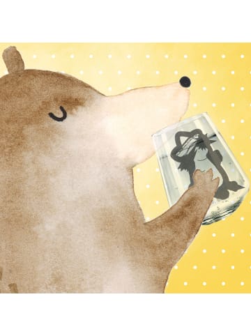 Mr. & Mrs. Panda Trinkglas Axolotl Tequila ohne Spruch in Transparent