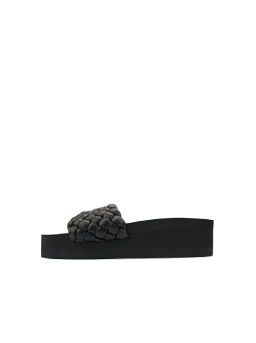 Flip Flop Slides "pool*hi weave" in Schwarz