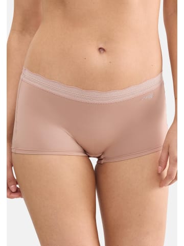 Sloggi Short Slip Go Blush in Schwarz / beige