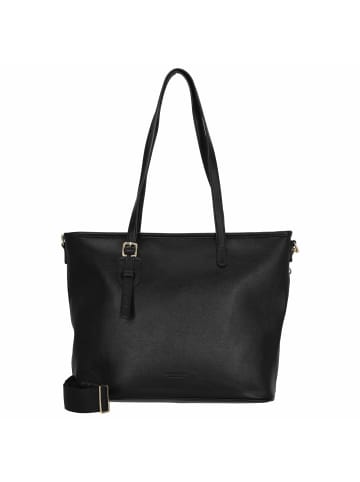 Seidenfelt Heby - Shopper 43 cm in schwarz gold