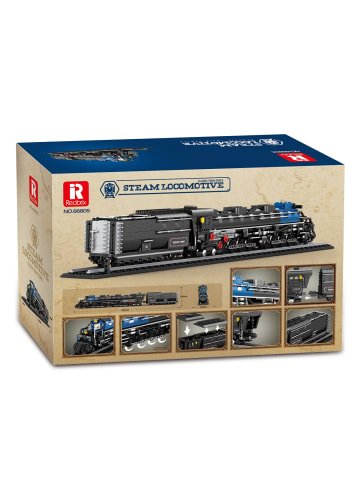 Reobrix Dampflokomotive Klemmbaustein Set 947 Teile