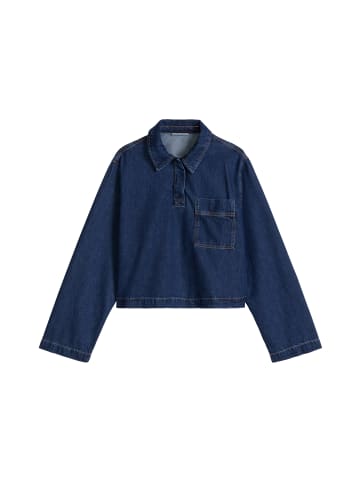 Marc O'Polo DENIM Jeans-Poloshirt oversized in Dark Blue