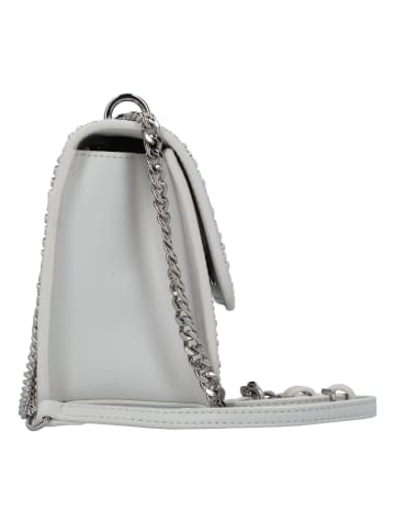 Seidenfelt Anga Square Schultertasche 17 cm in silver-diamonds