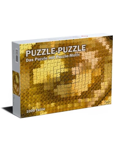 puls entertainment Puzzle-Puzzle - 1000 Teile | Das erste Puzzle mit Puzzle-Motiv