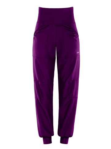 Winshape Functional Comfort Leisure Time Trousers LEI101C in dark plum