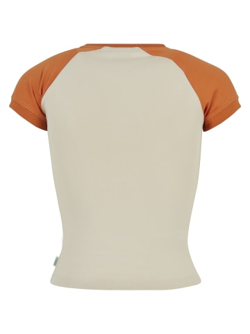 Urban Classics T-Shirts in softseagrass/vintageorange