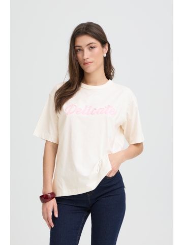 b. young Halblange Ärmel BYPANDINNA Loose fit in MARSHMALLOW/PARFAIT
