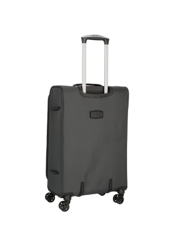 D&N Travel Line 6704 4 Rollen Kofferset 3-teilig grau