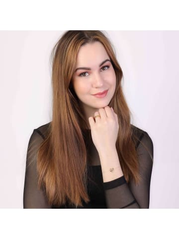 Lucardi 375 Gold Armband  Herz