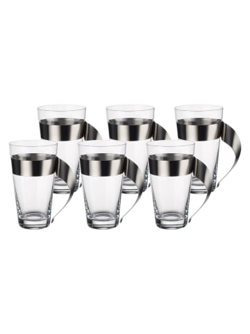 Villeroy & Boch 6er Set Latte Macchiato-Gläser NewWave 500 ml in transparent