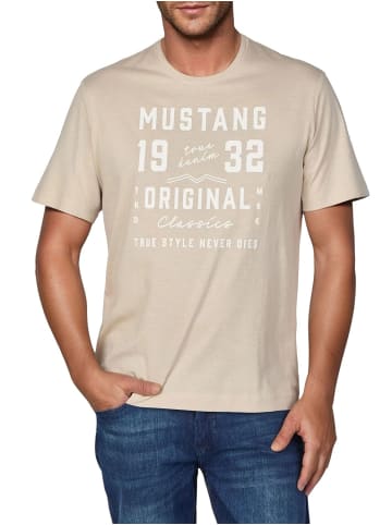 Mustang T-Shirt 4er Pack Mustang Herren T-Shirt in Mehrfarbig