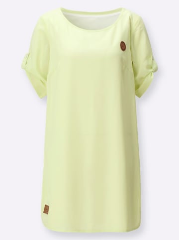 WITT WEIDEN Webkleid in pistazie-ecru