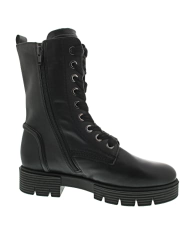 Gabor Comfort Schnürstiefel Schwarz