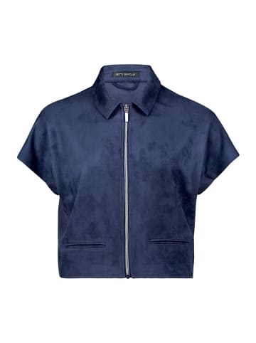 Betty Barclay Blazer-Jacke mit Reißverschluss in Ocean Cavern