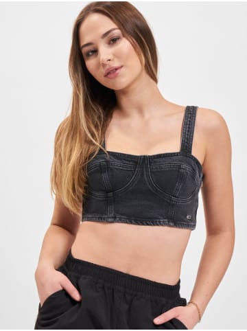 TOMMY JEANS Tank Top in denim black