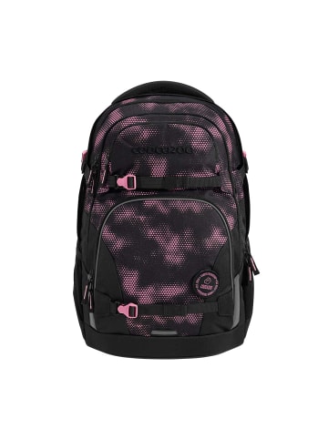 Coocazoo Schulrucksack PORTER Pink Illusion in Schwarz/Rosa