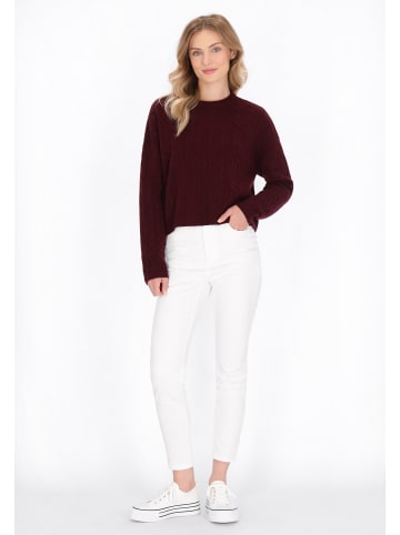 DreiMaster Maritim Women Sweater in burgundy