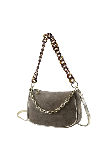 collezione alessandro Ledertasche " Heidi " in taupe