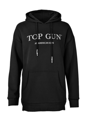 TOP GUN Hoodie TG20214003 in black