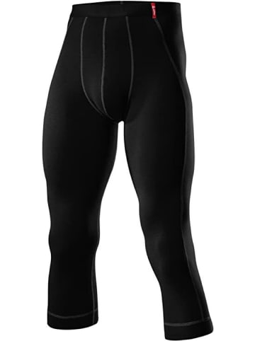 Löffler Unterhose HR 3/4 Transtex Warm in Schwarz