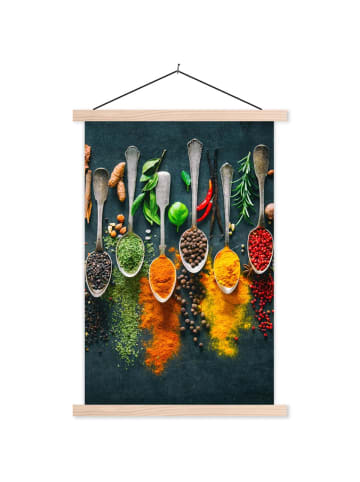 MuchoWow Poster mit Leiste Kräuter  (BxH)