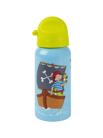Sigikid Kindergarten-Set Trinkflasche & Brotdose Sammy Samoa in Blau Pirat