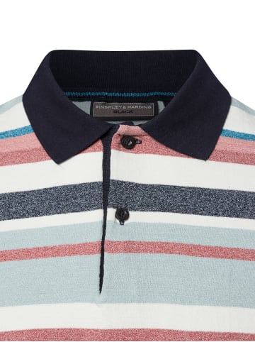 Finshley & Harding Poloshirt in ecru altrosa - 0001