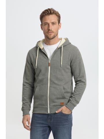 BLEND Kapuzensweatjacke BHHulker in Grau