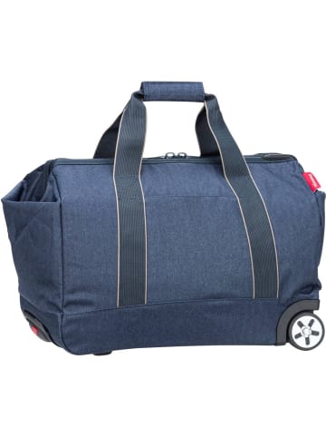 Reisenthel Reisetasche allrounder trolley in Herringbone Dark Blue