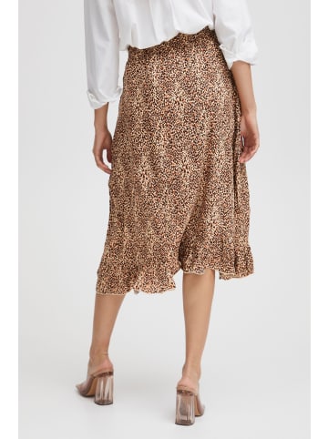 b. young BYMMJOELLA LONG FRILL SKIRT - LIGHT WOVEN Regular fit in Iced Coffee Mix