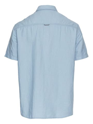 Camel Active Halbarmhemd in smoke blue