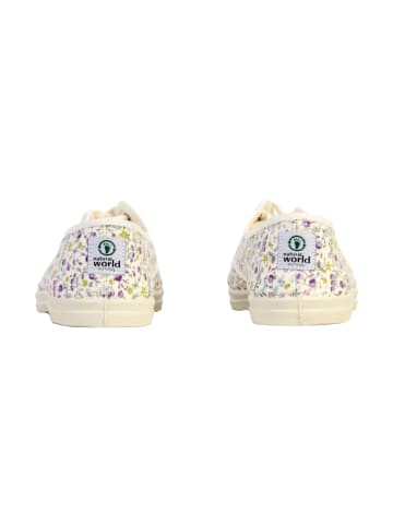 natural world Tennisschuhe mit Schnürsenkeln Tintado Cordonenes Violett