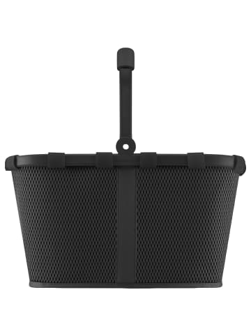Reisenthel carrybag - Einkaufskorb (teddy leo olive) in mesh black
