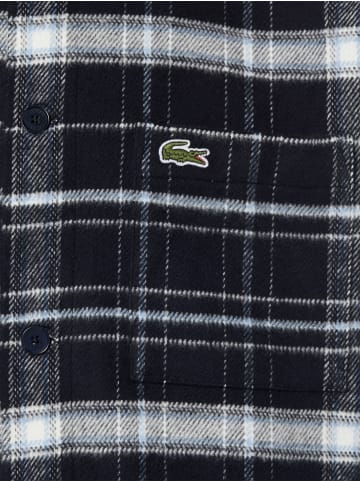 Lacoste Overshirt in marine ecru