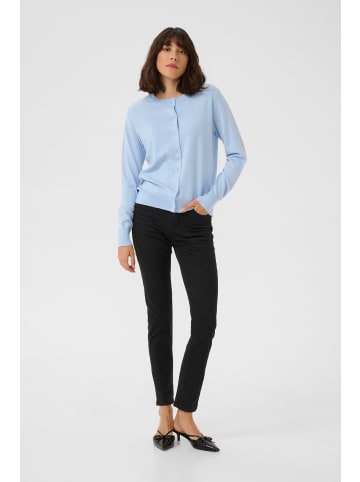 Kaffe Strickjacke KAlizza Regular fit in Soft Chambray