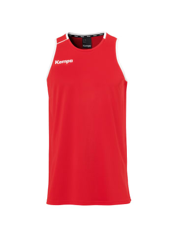 Kempa TankTop PLAYER Kids in rot/weiß